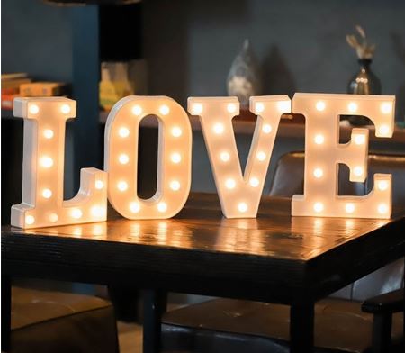 love led light box